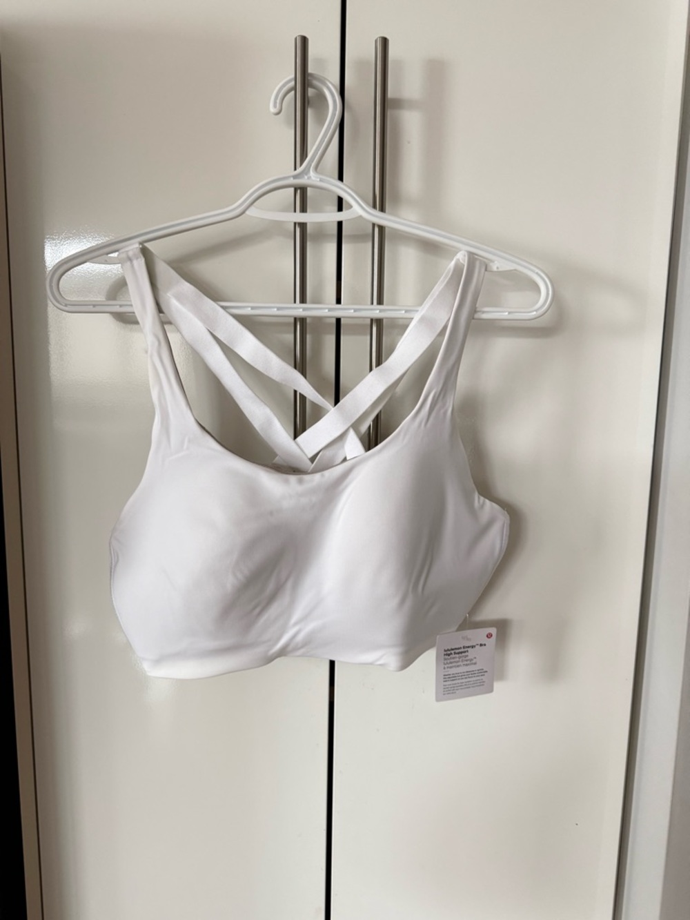 Lululemon White Energy Bra